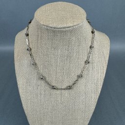 Silver Tone Necklace -15 Inch