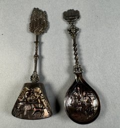 2 Souvenir Spoons