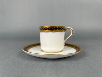 Spode Majestic Demitasse Cup And Saucer