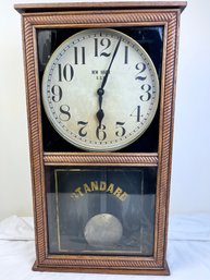 Vintage Standard Clock, New Haven Connecticut.
