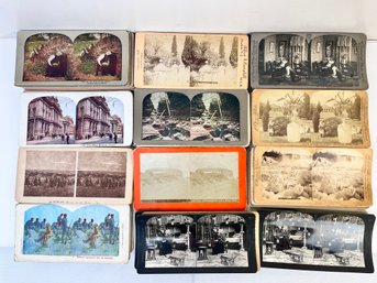 119 Vintage Stereoscopic Slides