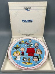 30th Anniversary Peanuts Collector Plate.