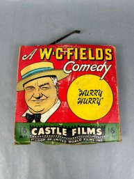 A WC Fields Comedy Hurry Hurry 16mm Film