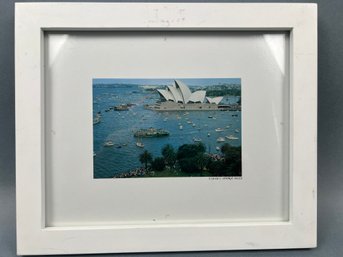 Framed Photo Of The Sydney Opera House.