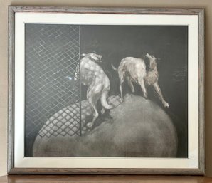 Norman Lundin Barking Dogs Charcoal