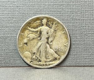 1934 US Silver Half Dollar