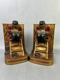 Armor Bronze Scholar Bookends