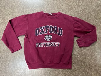 Vintage Oxford University Sweatshirt Small