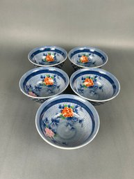 Five Japanese Rice Bowls