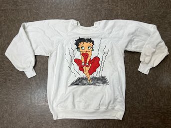 Vintage Betty Boop Sweatshirt