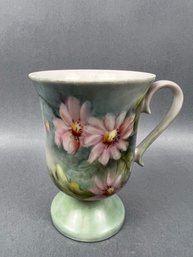 Vintage Flowered China Coffee Cup.