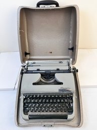 Vintage Olympia Portable Deluxe Typewriter From Makos Office Machines.  *Local Pickup Only*