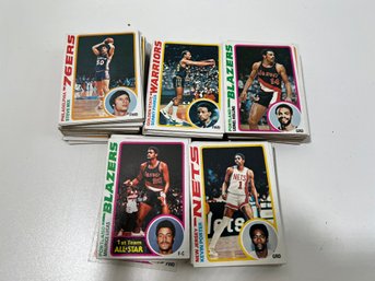 Lot Of 1978 Topps Basketball Cards