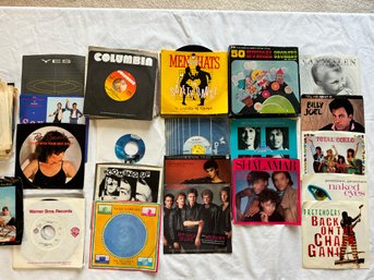 Large Lot Of 45s Mostly 1980s *LOCAL PICKUP ONLY - NO SHIPPING*