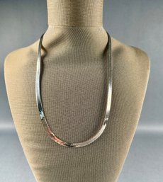 Sterling Silver Mesh Necklace -18 Long *LOCAL PICKUP ONLY*