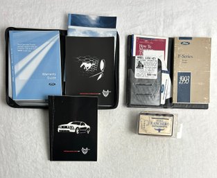 Assortment Ford Manuals