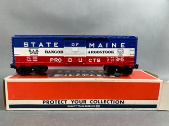 Lionel State Of Maine Freight Car.