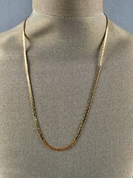 14k Gold 17 Inch Necklace