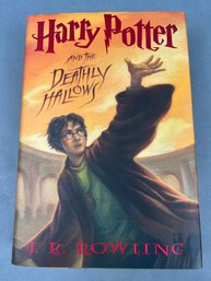 Harry Potter And The Deathly Hallows Book.