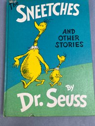 Vintage Dr Seuss Sneetches And Other Stories.