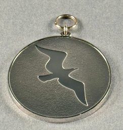 Sterling Pendant With Johnathan Livingston Seagull Quote