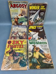 Lot Of Vintage Pulp Novels