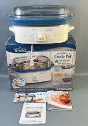 Rival Ultimate Casserole Crock-pot Slow Cooker 5 Quarts.