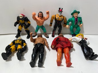 Lot Of Vintage Action Figures WWF
