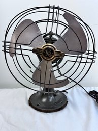 Antique General Electric Oscillating Fan.