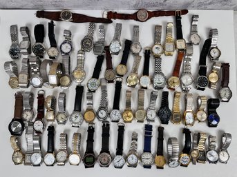 Lot Of 68 Different Watches.