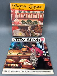 Dim Sum And Persian Cook Books.