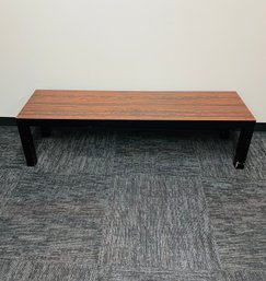 Rosewood Table/bench By Rapids Furniture Co