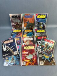 Lot Of 1980s Analog Sci Fi Magazines