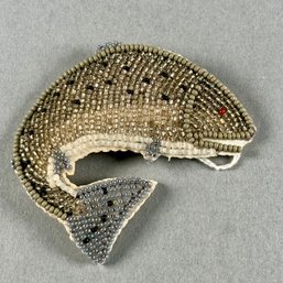 Beaded Fish Pin By Colombia River Trading Co