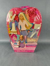 Barbie Dress N Design - Magnetic Activity- Mattel 2007