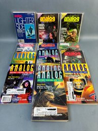 Lot Of Analog Sci Fi Magazines