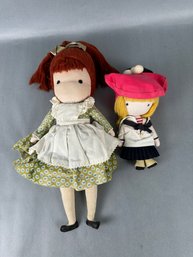 2 Joan Walsh Anglund Dolls