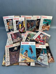 Lot Of Vintage Galaxy Sci Fi Magazines