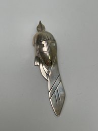 Vintage Zuni Sterling Silver Brooch Japan