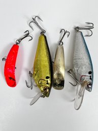 4 Vintage Fishing Lures.