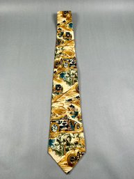 Ferrell Reed Vintage Car Design Tie - Italy