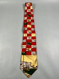 Robert Talbott Tie - Brick Master - John Francis Marsh Design