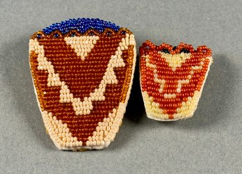 2 Beaded Baskets From Colombia River Trading Co.