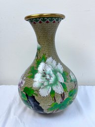 Asian Cloisonne Vase.