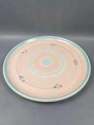 Brushworks Handpainted 13.5 Inch Round Platter From Argentina.