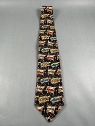 Kieselstein-cord Vintage Automobile Design Tie