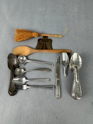 Dollhouse Accessories Plus Small Aluminum Spoons