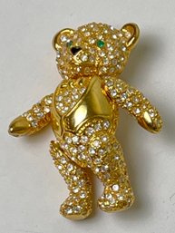 Joan Rivers Bear Brooch