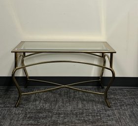 Brass & Glass Coffee Table