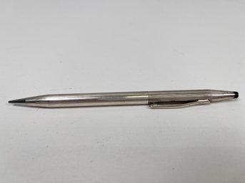 Sterling Silver Cross Pencil.